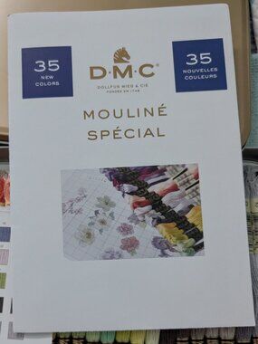 DMC Embroidery thread 35 new colors in tin